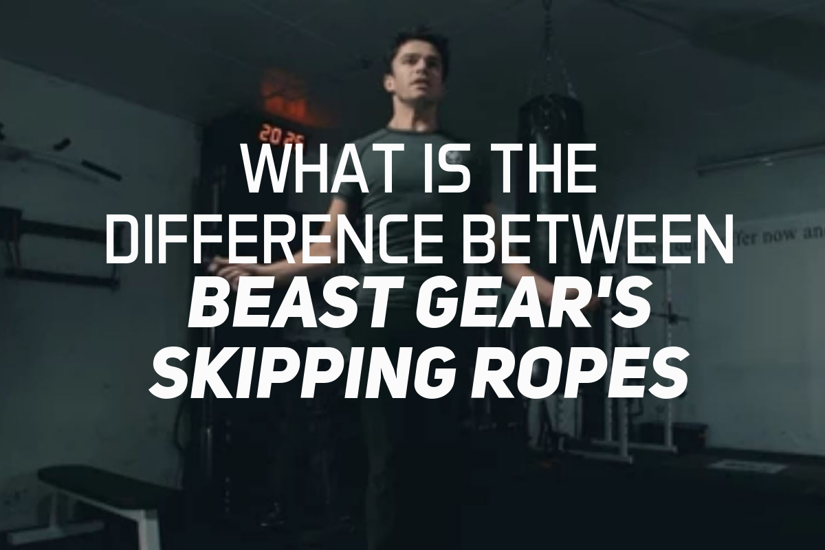 What is the difference between Beast Gear’s skipping ropes?